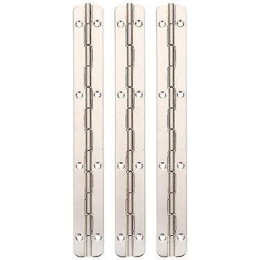 Imagem de 3 peças convenientes e multifuncionais criativas de aço inoxidável pequenas dobradiças para piano dobradiças para casa