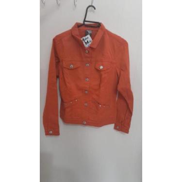 Imagem de Jaqueta jeans colorida - JAQUETA JEANS COLORIDA 