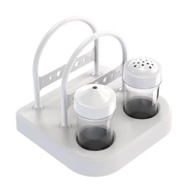 Imagem de Porta Guardanapo Paliteiro E Saleiro De Mesa Unitermi, Branco