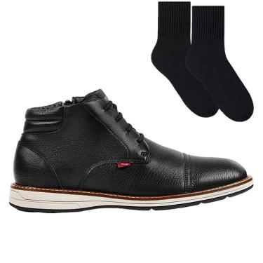 Imagem de Kit Bota Ferracini Kingston Masculina + Par de Meia