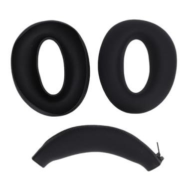 Imagem de Zopsc Almofada de Almofadas de Ouvido, Capa de Fone de Ouvido de Silicone e Protetor de Faixa de Cabeça para WH XB910N, Com Design Lavável Removível e Fácil de Instalar