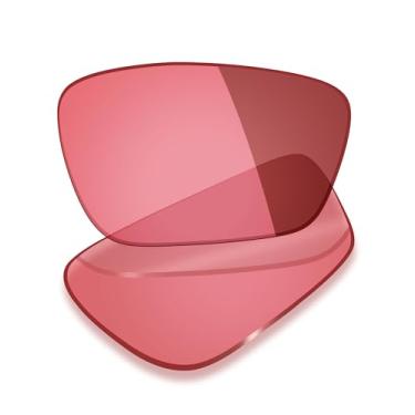 Imagem de Mryok Lentes de substituição UV400 para óculos Oakley Crosslink Sweep OX8031 55 mm, HD Polarized, proteção UV, resistente a impactos e ajuste perfeito - Fotocromático rosa
