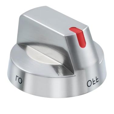 Imagem de atgestore Botões de fogão DG64-00473A atualizados Peças de reposição Samsung Range Parts Botão de controle do queimador NX58H5600SS NX58R5601SS Puxador de fogão de fogão de fogão de plástico