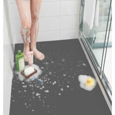 Imagem de Tapete Antiderrapante Banheira Box Deck Piscina varias medidas(Cinza,1x60)
