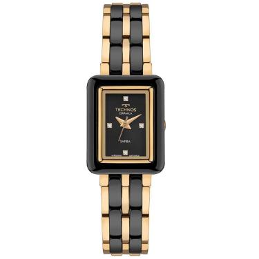 Imagem de Relógio Technos Feminino Ceramic Sapphire Dourado - 5y36ab/1p