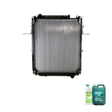Imagem de Kit Radiador Ford Cargo 1717E 10/ + Aditivo Radiador MWM Verde + Água Desmineralizada 5 Litros