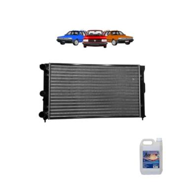 Imagem de Kit Radiador VW Santana e Versailles 1.8 1991-1994 com Água Desmineralizada 5L