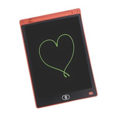 Imagem de Lousa Mágica Infantil LCD Tablet para Desenho 10 Polegadas Educativo Estudo Desenvolvimento Cerebral (Vermelha)