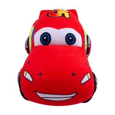 Imagem de Simulação de animação de desenho animado de carro de pelúcia de 25 cm para crianças