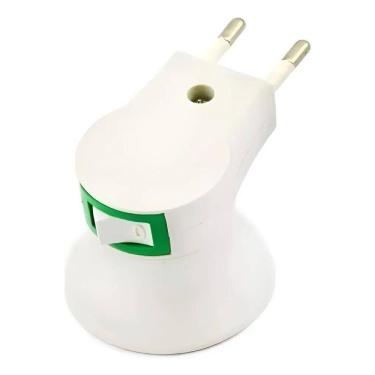 Imagem de Soquete E27 Bivolt 110/220 Volts Abajur De Cabeceira De Cama