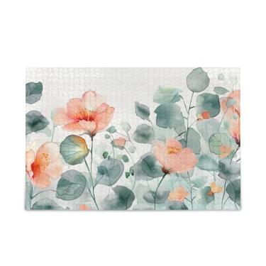 Imagem de WELLDAY Quebra-cabeça plantas e flores, 1000 peças, grande jogo de arte para adultos e adolescentes