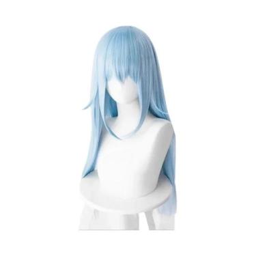 Imagem de Conjunto Cosplay Slime Anime - Peruca e Máscara Rimuru Tempest para Ha