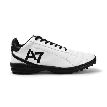 Imagem de Chuteira Society Pro Impact Gramado Sintético Futebol Branco-Masculino