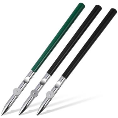 Imagem de Balacoo Conjunto de 3 canetas artísticas, fluido de mascaramento de caneta reta de desenho ajustável para desenho técnico, cartografia e artistas, ideal para uso com tinta (3 tamanhos)