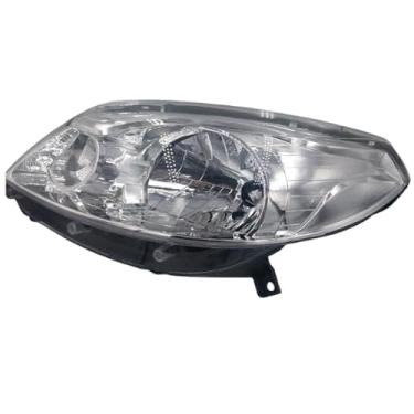 Imagem de Farol Dianteiro Sandero 2012 2013 2014 Máscara Cromada Esquerdo/Motorista