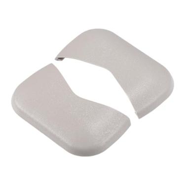 Imagem de X AUTOHAUX 2 peças capa de plástico cinza parafuso viseira de sol maquiagem espelho capa no.96420-3TS0A para Nissan Maxima 2016-2020 para Nissan Murano 2015-2020