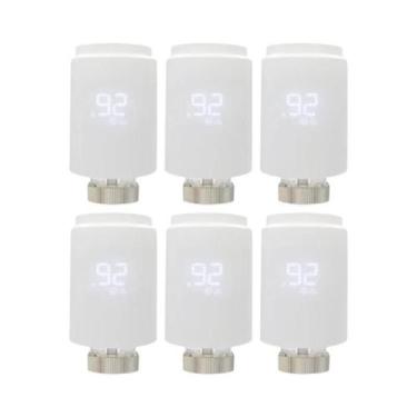 Imagem de Válvula Termostática Zigbee Para Casa Inteligente, Controle De Tempera