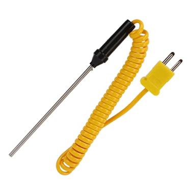 Imagem de Naroote Tipo K Resposta Rápida de Aço Resistente Ao Calor da Precisão Alta do Termopar para Testes de Temperatura (Termopar de sonda de temperatura)