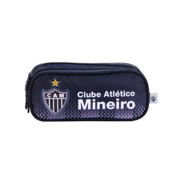 Imagem de Estojo Penal Duplo Time Atlético Mineiro Oficial Original - Xeryus