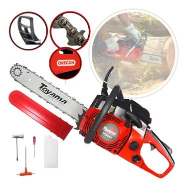 Imagem de Motosserra A Gasolina Toyama Tcs45x 16tsne G2 Sabre16  2,8hp