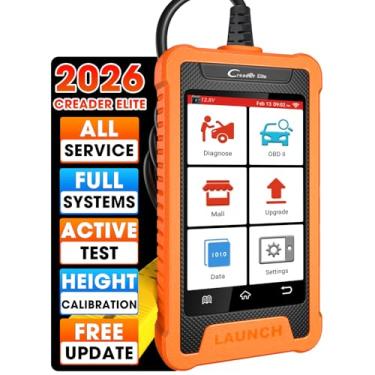 Imagem de LAUNCH Scanner Creader Elite para Land Rover Jaguar OBD2, ferramenta de escaneamento de diagnóstico bidirecional de sistema completo 2024, todos os serviços de redefinição, testes ativos, calibração