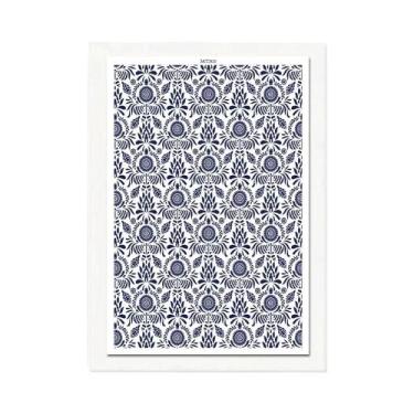 Imagem de Papel Transferível De Argila Polimérica Com Padrão De Flor Tulipa Colo