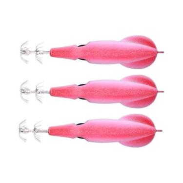 Imagem de Isca De Lula HENGJIA De 9cm 6g, Isca Simuladora De Camarão Para Pesca 