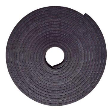 Imagem de Borracha Fita Adesiva Colante Rigida 40mm X 10mm - 10mts - Unespuma