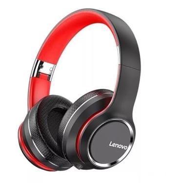 Imagem de Fone de ouvido Bluetooth sem fio LEN0V0 HD200 - Com cancelamento de ruído, Bluetooth 5.0, Esportivo, Dobrável, Headaset para Jogos