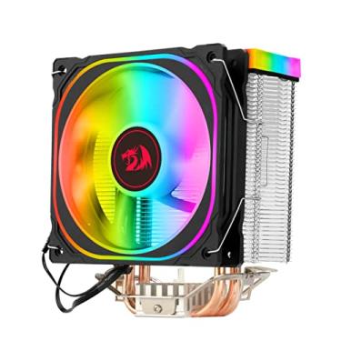 Imagem de Aircooler Redragon Thor Preto Iluminação Rainbow com Fan de 120mm CC-9103