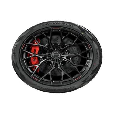 Imagem de Tapete De Borracha Antiderrapante Com Acento Dourado Para Roda De Carr