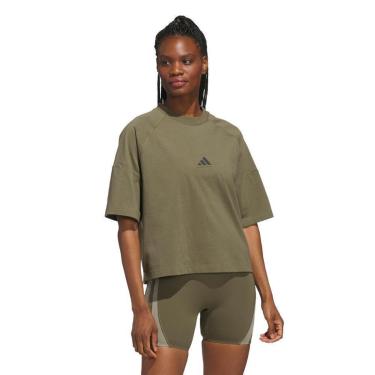 Imagem de Camiseta Adidas Boxy Basketball Feminina-Feminino