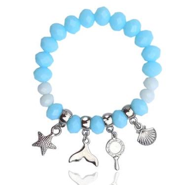 Imagem de Pulseira Umbanda Orixá Iemanjá Proteção Espiritual Yemanjá - Balaio de