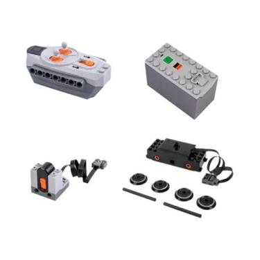 Imagem de Controle Remoto Para Trem De Brinquedo Com Trilhos, Blocos Técnicos, F