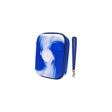 Imagem de Estojo compatível com Bakugan para Baku Gear, organizador de brinquedos para cartões Bakucores e figuras de ação ultra colecionáveis, suporte de recipiente de brinquedo para boneco Bakugon Dragonoid (apenas caixa) azul