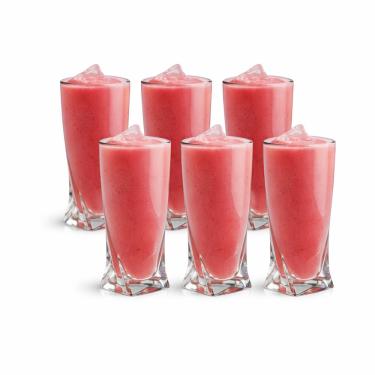 Imagem de Jogo Com 6 Copos 270ml Vidro Ecológico Twist Casambiente