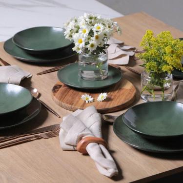 Imagem de Conjunto De Pratos De Sobremesa 06 Peças Orgânico Arauco Porto Brasil