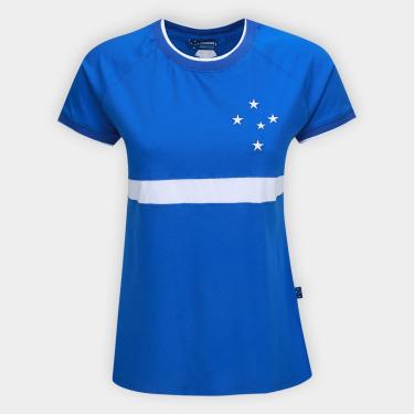 Imagem de Camiseta Cruzeiro Raglan Feminina-Feminino