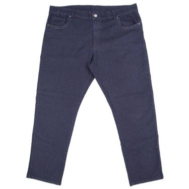 Imagem de Calça Bivik Jeans Extra Grande Azul Escuro - Masculino-Masculino
