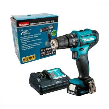 Imagem de Furadeira/Parafusadeira Mak.12V-Bat-Hp333Dwyx3 - makita/maquinas, 12v