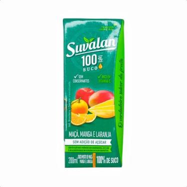 Imagem de Suco maca laranja manga suvalan 100% 200 ml