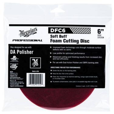 Imagem de Meguiars DFC6 da Foam Cutting DISC 6