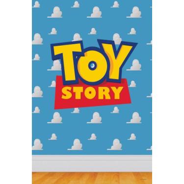 Imagem de Painel Festa Retangular P Casado 1,5x2,2 Toy Story 1 - Fantasia Brás