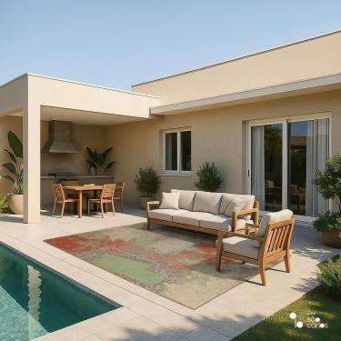 Imagem de Tapete Elemento Aqua 200x300cm Tapetes São Carlos