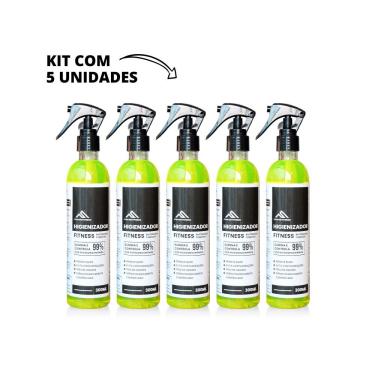 Imagem de Limpador Expert Clean Casa Do Fitness Kit 5un De 300 Ml