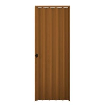 Imagem de Porta Sanfonada De Pvc Plasbil 210x80 Mogno