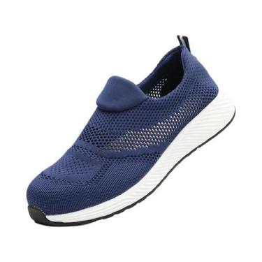 Imagem de Tênis De Segurança Respirável Com Biqueira De Aço Para Homens E Mulher