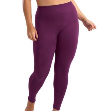 Imagem de Legging Fitness Sem Costura She - Lupo, Roxo, M