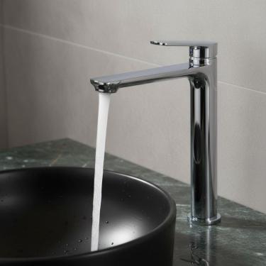 Imagem de Torneira Lavabo Horizon Flat High Casavilla Cromado