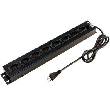 Imagem de Régua Extensora 8 Tomadas 20A 0090800001  Force Line - Forceline